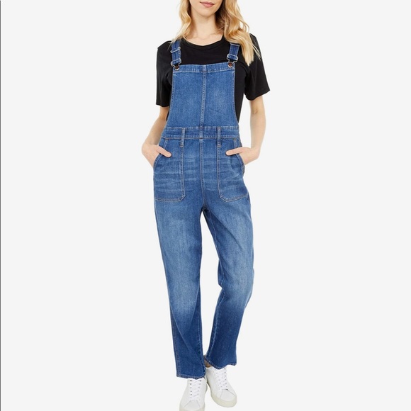 Madewell Denim - Madewell Denim Stovepipe Overalls
